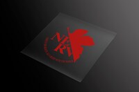 「2020 EVANGELION ASUKA TELECASTER」に付属するステッカー。