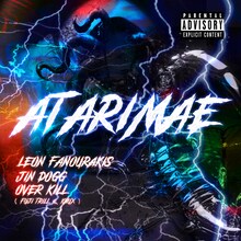 Leon Fanourakis x Jin Dogg x OVER KILL（FUJI TRILL & KNUX）「ATARIMAE」配信ジャケット