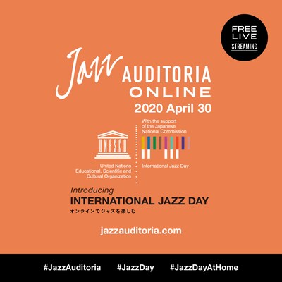 「JAZZ AUDITORIA ONLINE」ビジュアル