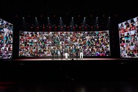 「SuperM - Beyond the Future」の様子。