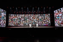 「SuperM - Beyond the Future」の様子。