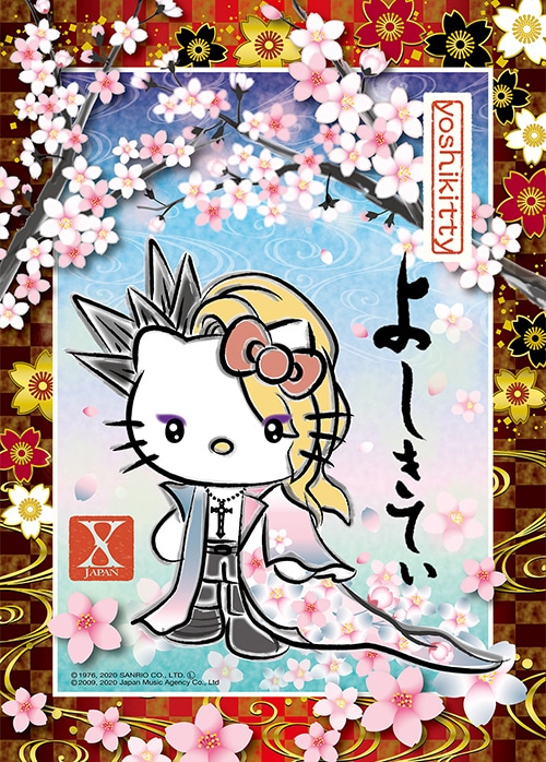 yoshikittyの新ビジュアル。