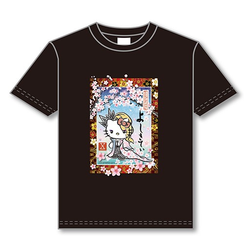 yoshikitty「シャツ（2020・桜）」のデザイン。