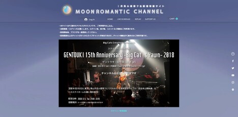 特設サイトのスクリーンショット。