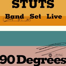 STUTS「STUTS Band Set Live “90 Degrees」配信ジャケット