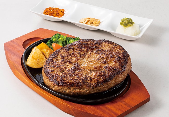 ステーキのどん「最強横綱ハンバーグ」 - とき宣×安楽亭グループ