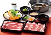 しゃぶしゃぶ どん亭「熟成牛・豚ランチ膳」