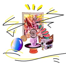 Aru-2「Go Away ft. Kid Fresino & Campanella」配信ジャケット