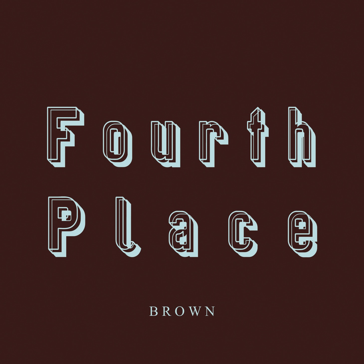 V.A「Fourth Place BROWN」ジャケット