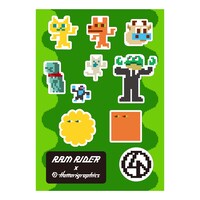 SET ME FREE STICKER SHEET