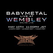 BABYMETAL「LIVE AT WEMBLEY - ONLINE LIVE」ビジュアル