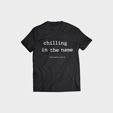 YOSHIが制作したチャリティTシャツ。