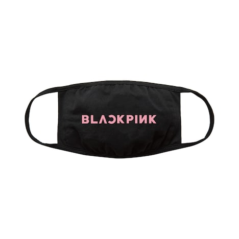 BLACKPINKロゴ入りマスク