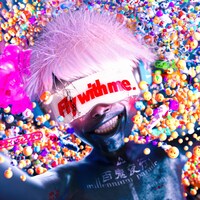 millennium parade「Fly with me」アナログ盤ジャケット