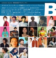 「アコースティック専門ライブハウス『someno kyoto』存続支援プロジェクト」コンピレーションアルバムB参加アーティスト