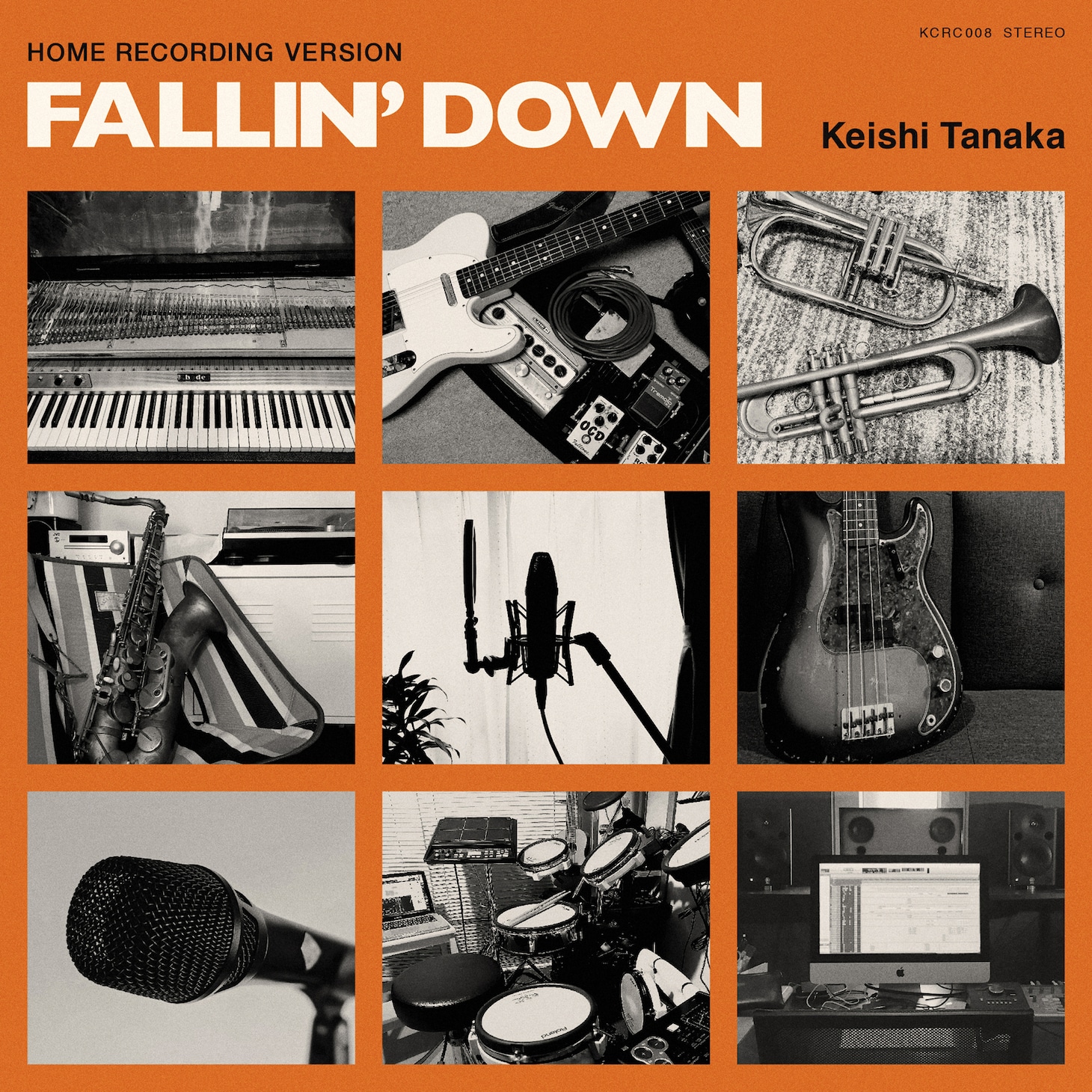 Keishi Tanaka「Fallin' Down（Home Recording Version）」ジャケット