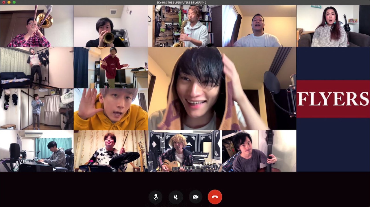 SKY-HI「#Homesession with THE SUPER FLYERS」より。