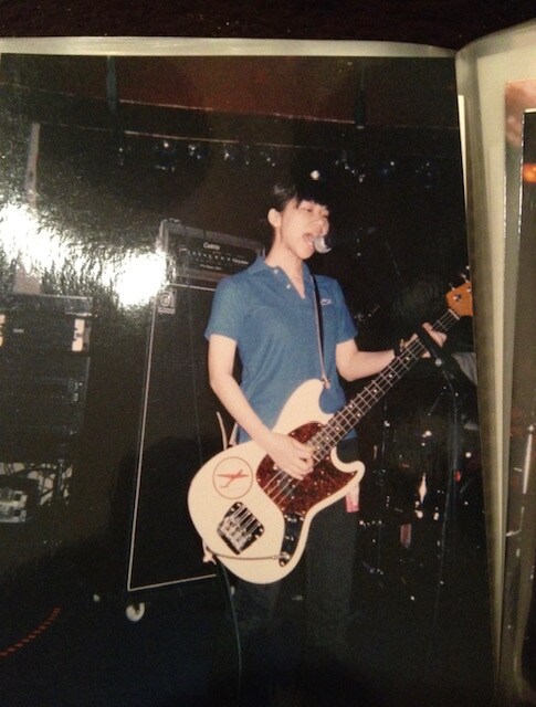 凛として時雨結成当初の345(Vo, B)。