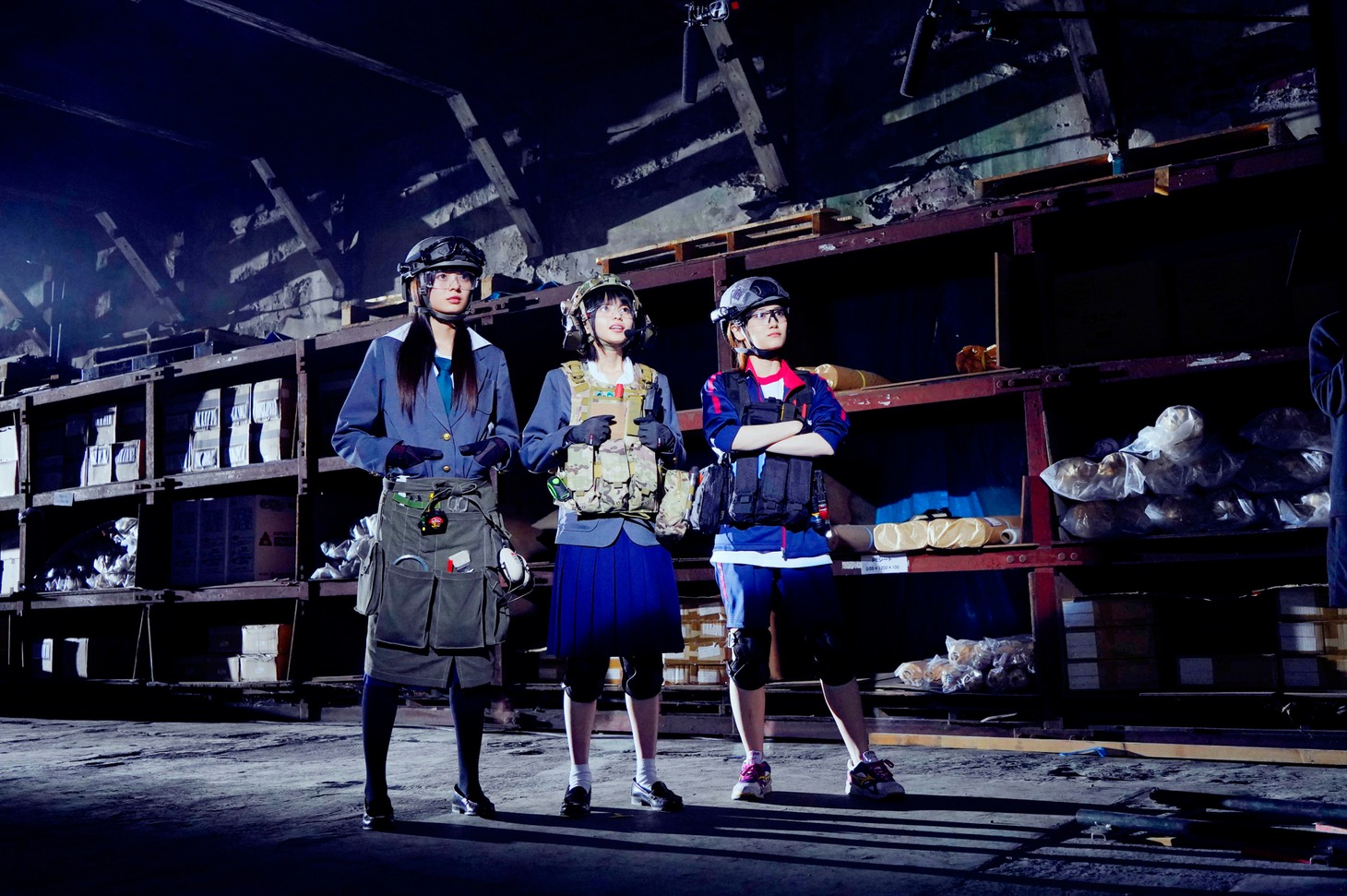 ドラマ「映像研には手を出すな！」より。(c)2020 「映像研」実写ドラマ化作戦会議 ©2016 大童澄瞳／小学館