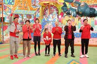 フジテレビ系「VS嵐」に出演するチーム狩野会のメンバー。(c)フジテレビ