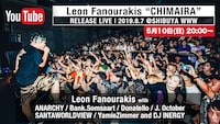 YouTube「Leon Fanourakis CHIMAIRA Release Live」告知ビジュアル