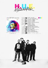 NOISEMAKER「H.U.E. TOUR」告知用ビジュアル