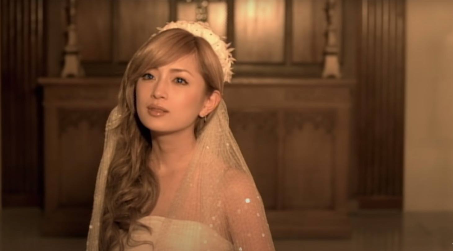 浜崎あゆみ「M」ミュージックビデオより。