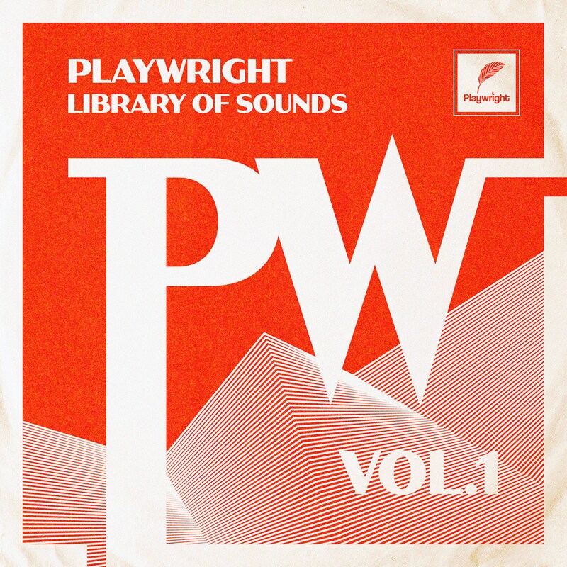 「Playwright Library of Sounds -solo works at home- vol.1」配信ジャケット