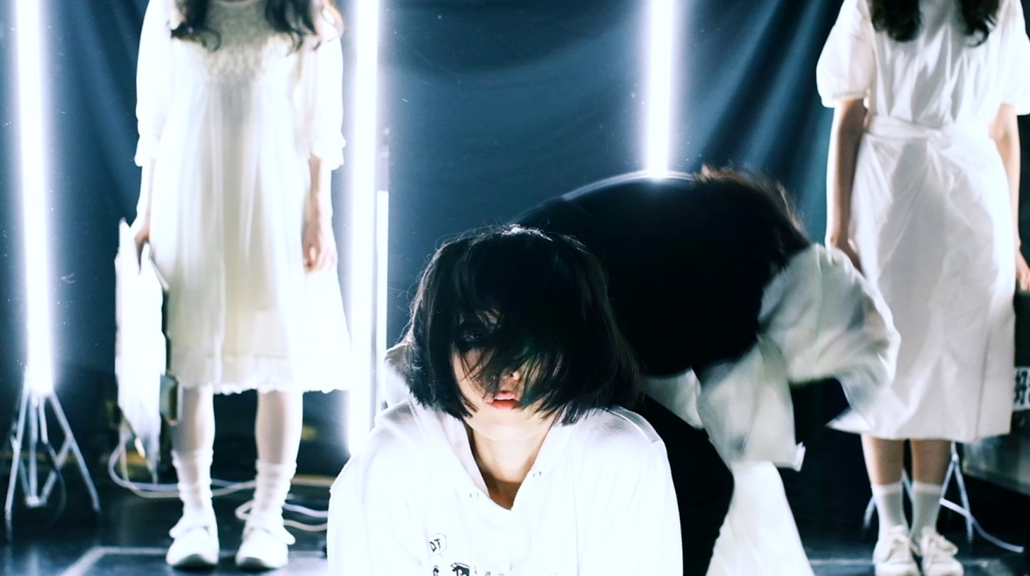 DJ後藤まりこ「パンクが好き」ミュージックビデオのワンシーン。