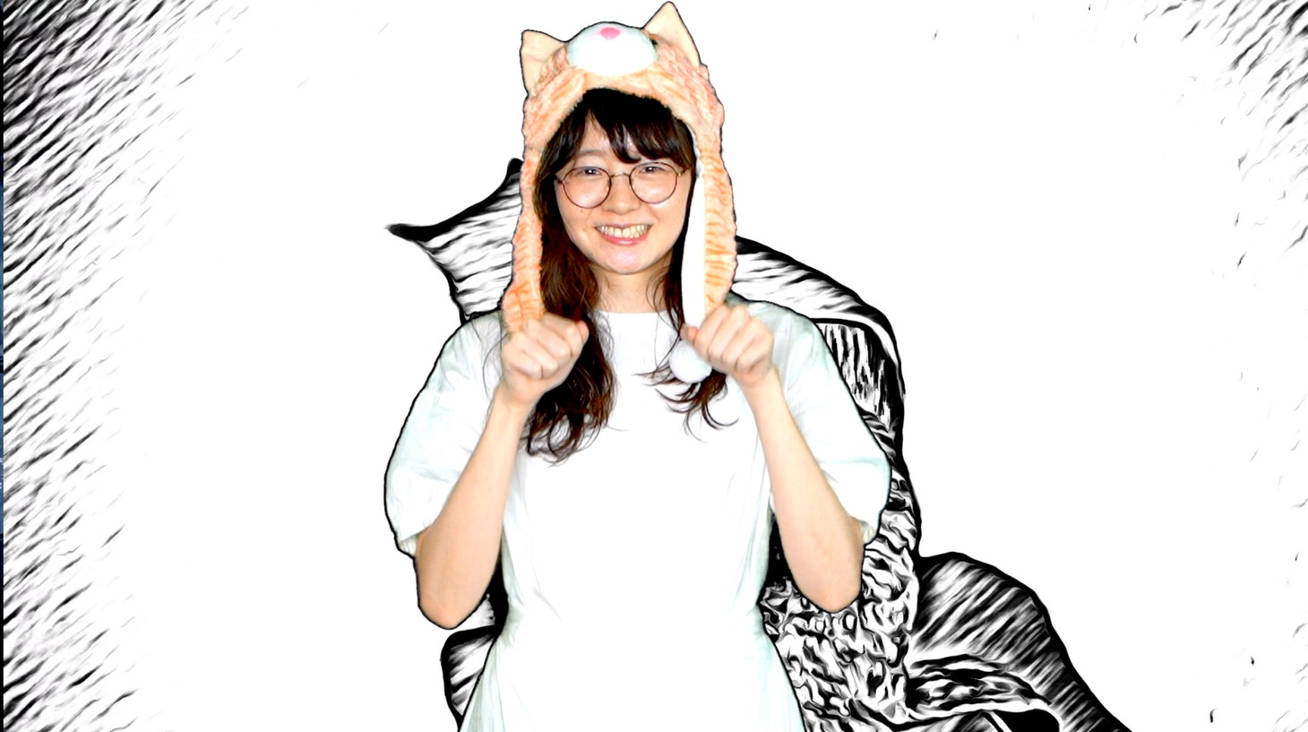 DJ後藤まりこ「パンクが好き」ミュージックビデオのワンシーン。