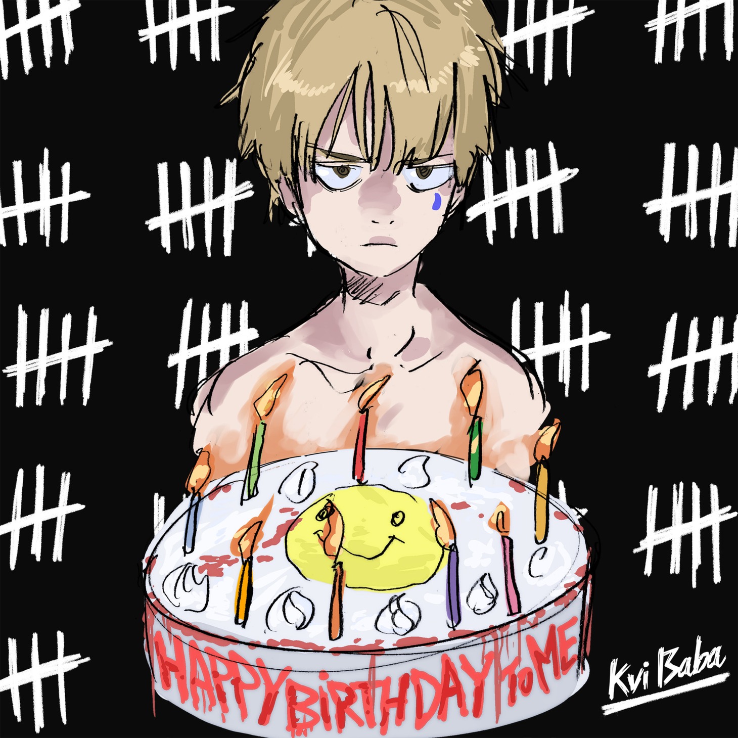 Kvi Baba「Happy Birthday to Me」配信ジャケット