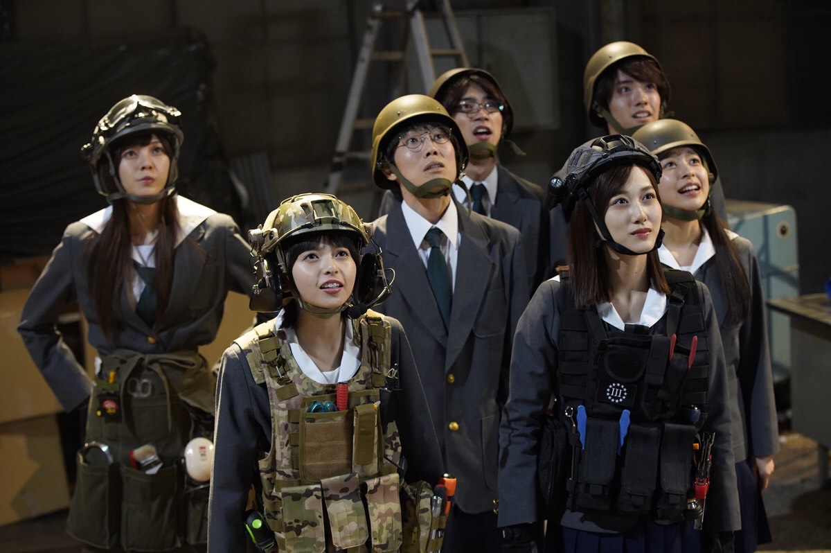 映画「映像研には手を出すな！」特報映像のワンシーン。(c)2020「映像研」実写映画化作戦会議 (c)2016 大童澄瞳/小学館