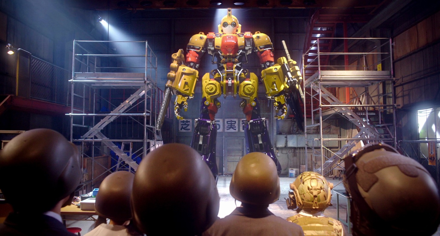 映画「映像研には手を出すな！」特報映像のワンシーン。(c)2020「映像研」実写映画化作戦会議 (c)2016 大童澄瞳/小学館