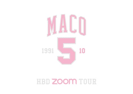 「MACO HBD Zoom Tour」告知画像