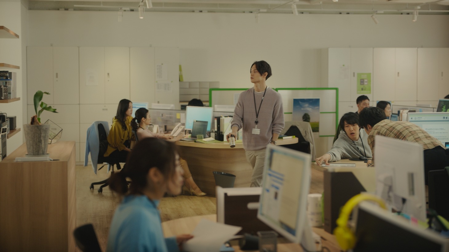 マウントレーニア新テレビCM「ほどいて、すすめ。」編レコーディング動画より。