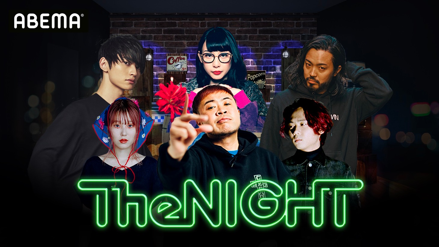 AbemaTV「Music 水曜TheNIGHT」ビジュアル