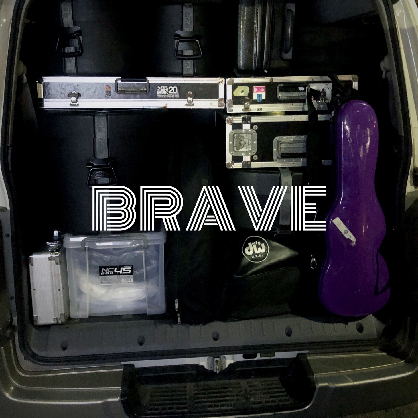 NABOWA「BRAVE」配信ジャケット
