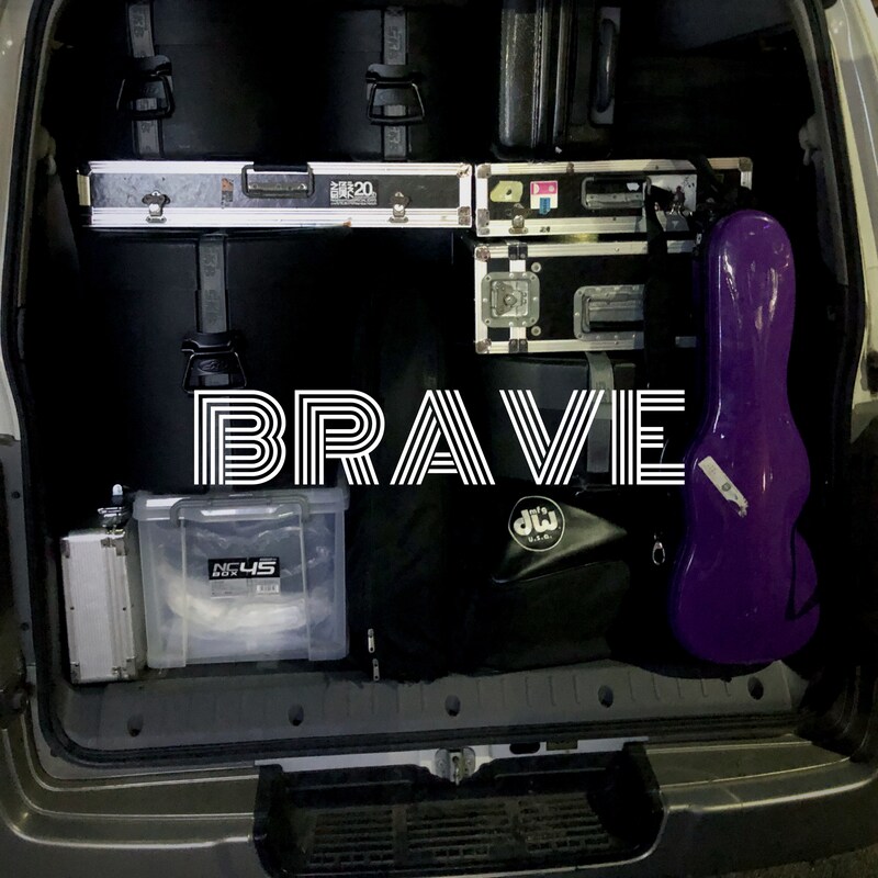 NABOWA「BRAVE」配信ジャケット