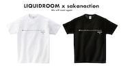 サカナクション「『聴きたかったダンスミュージック、リキッドルームに』」Tシャツ