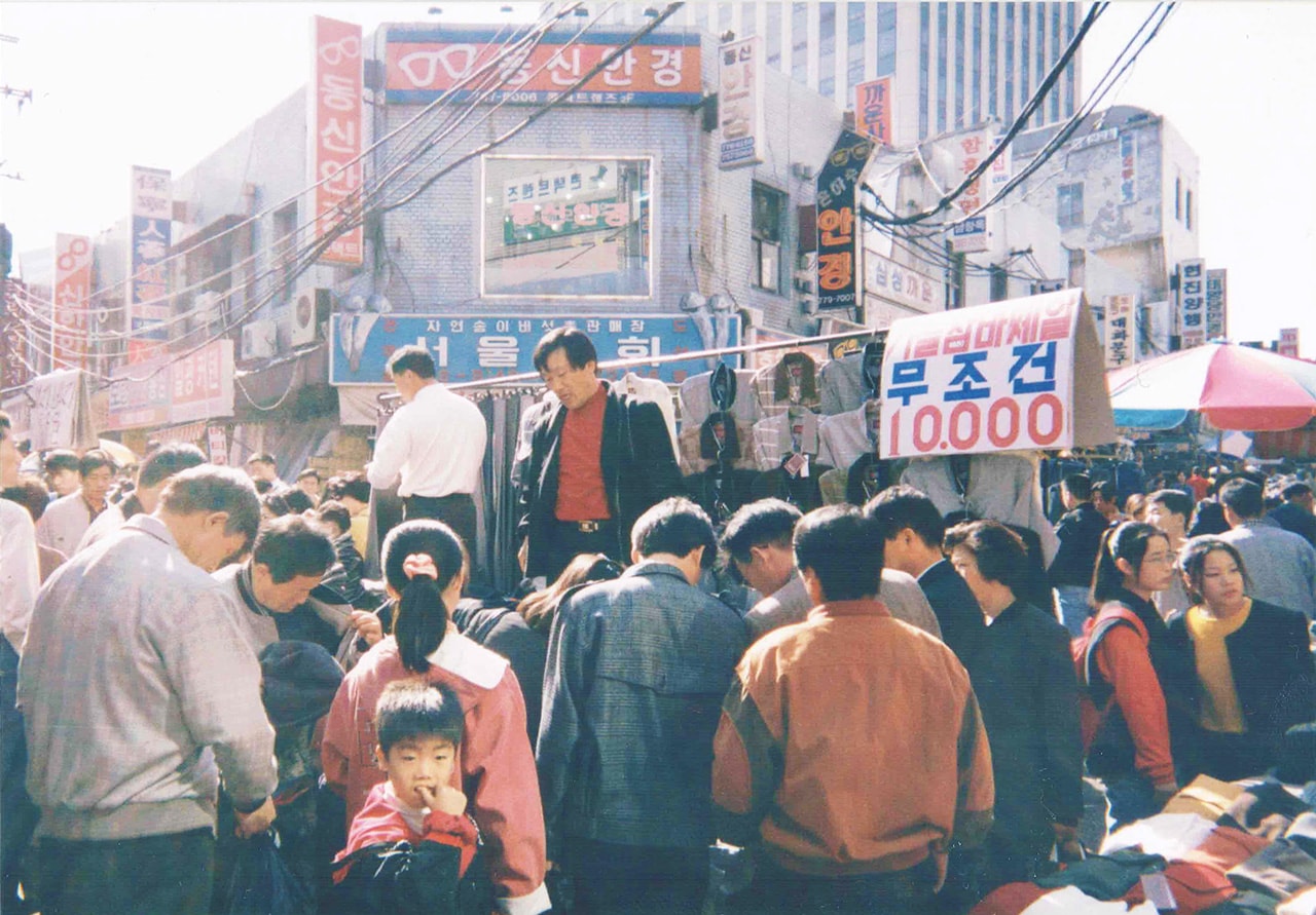 長谷川が撮影した90年代末のソウル。（写真提供：長谷川陽平）