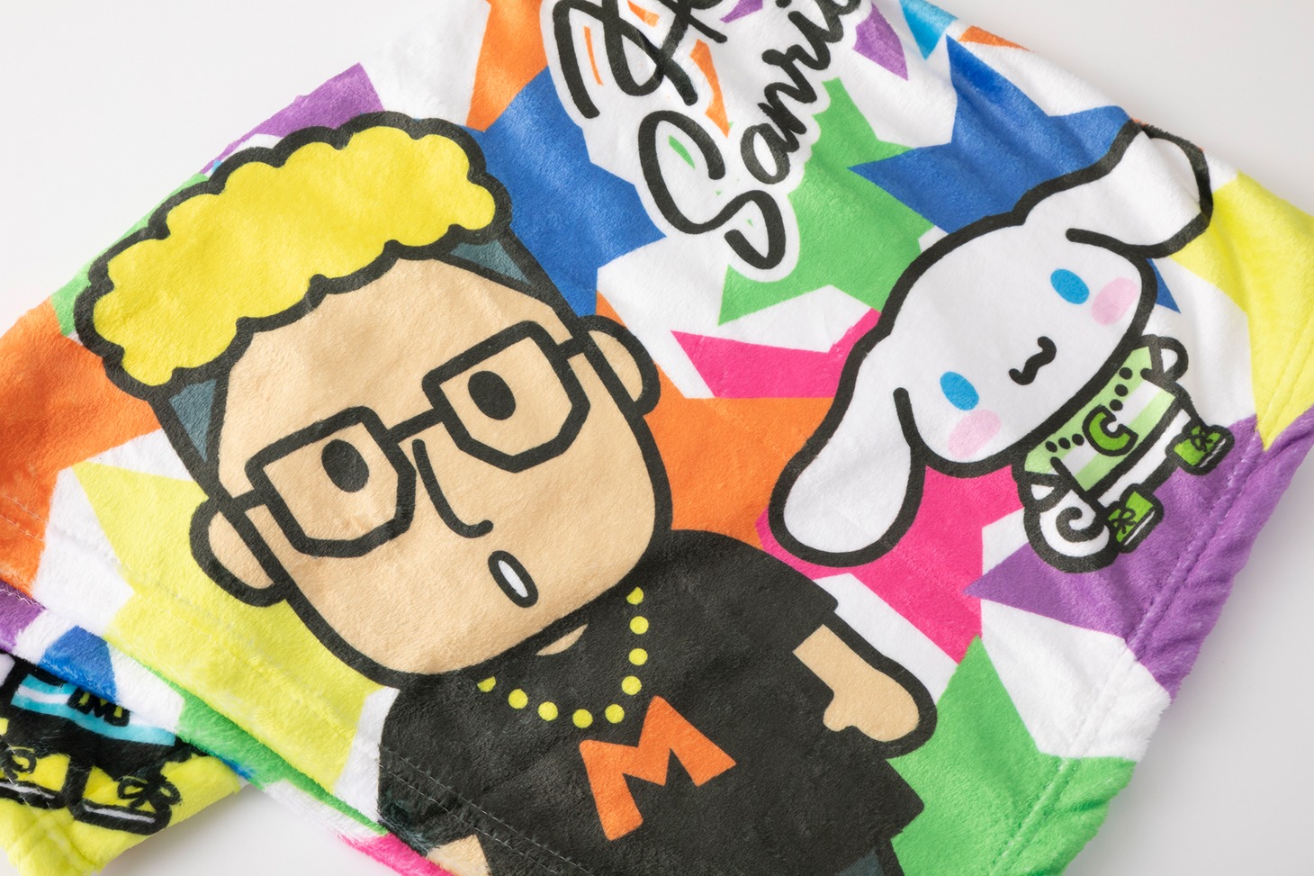 「HELLO MANDY ★ SANRIO CHARACTERS」ブランケット