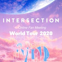 「INTERSECTION Online Fan Meeting World Tour 2020」告知ビジュアル
