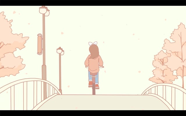 夏代孝明「ハル feat.Chohee（from Dareharu）」ミュージックビデオのワンシーン。