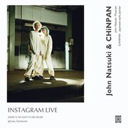 「THE CURVE 1 John Natsuki & CHiNPAN」発売記念イベントビジュアル。