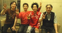 左から鈴木茂、林立夫、遠藤賢司、細野晴臣。