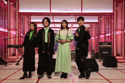 緑黄色社会（写真提供：NHK）