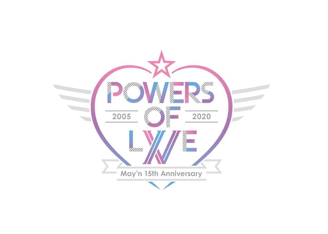 May'nデビュー15周年ロゴ