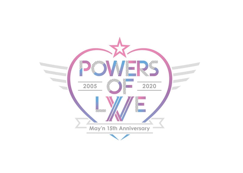 May'nデビュー15周年ロゴ