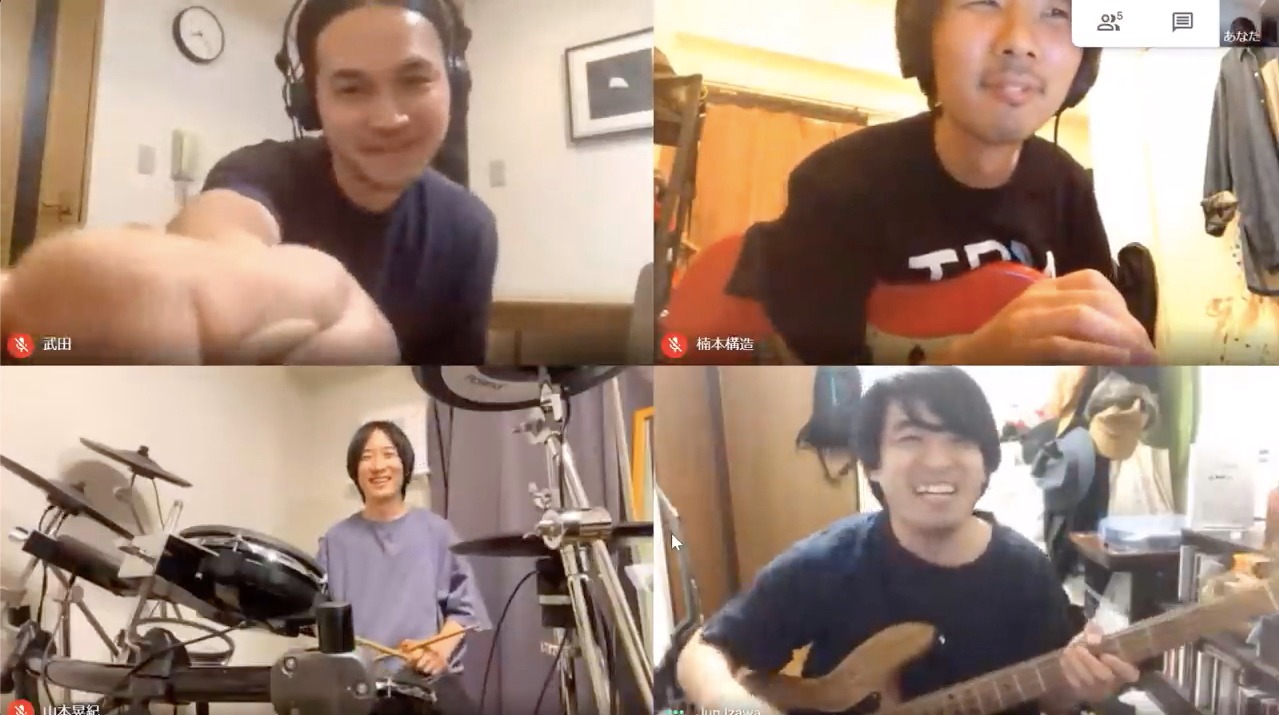 「LITE×FEVER“Stay Home Session”」より。