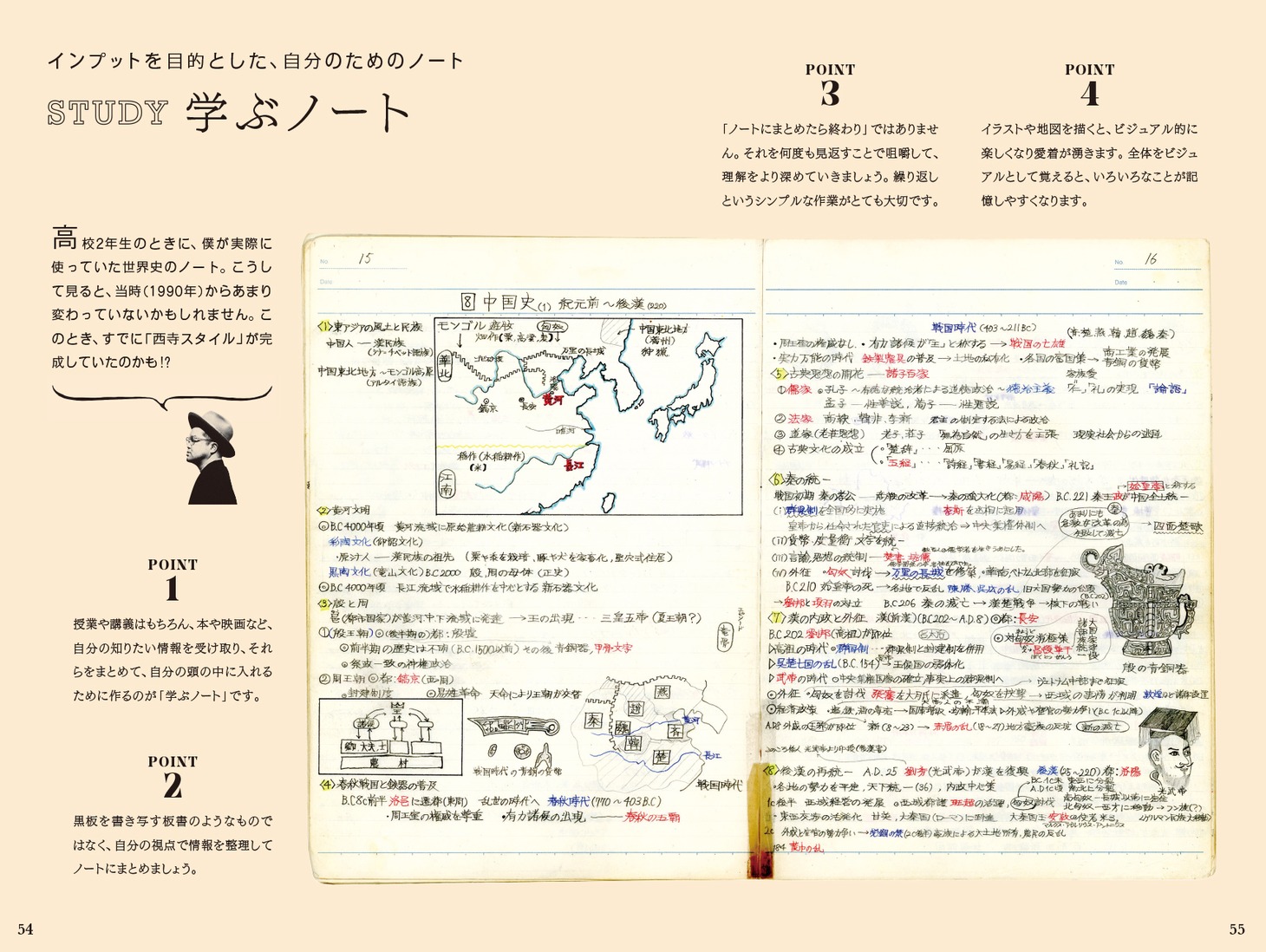 西寺郷太「始めるノートメソッド」より。